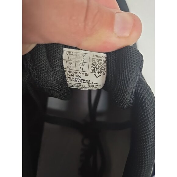 Saucony Men's Echelon 10 S21044-100 Running Shoe Black Size 13M - Picture 4 of 8